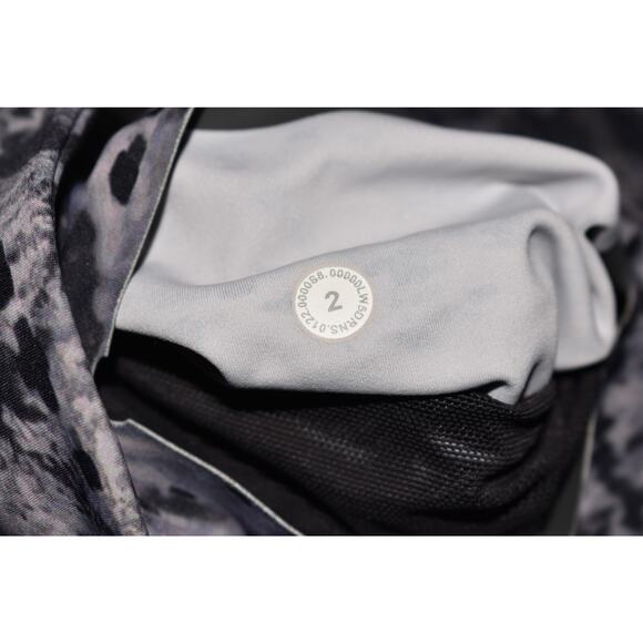 LULULEMON $98 Base Pace High Rise Tight 25" Estuary Grey Multi Size 2 - Picture 4 of 4